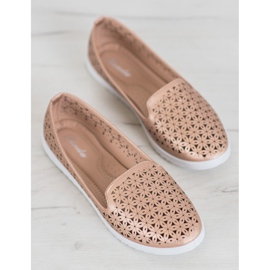 Renda Udobni ažurni lordovi žuta boja 2