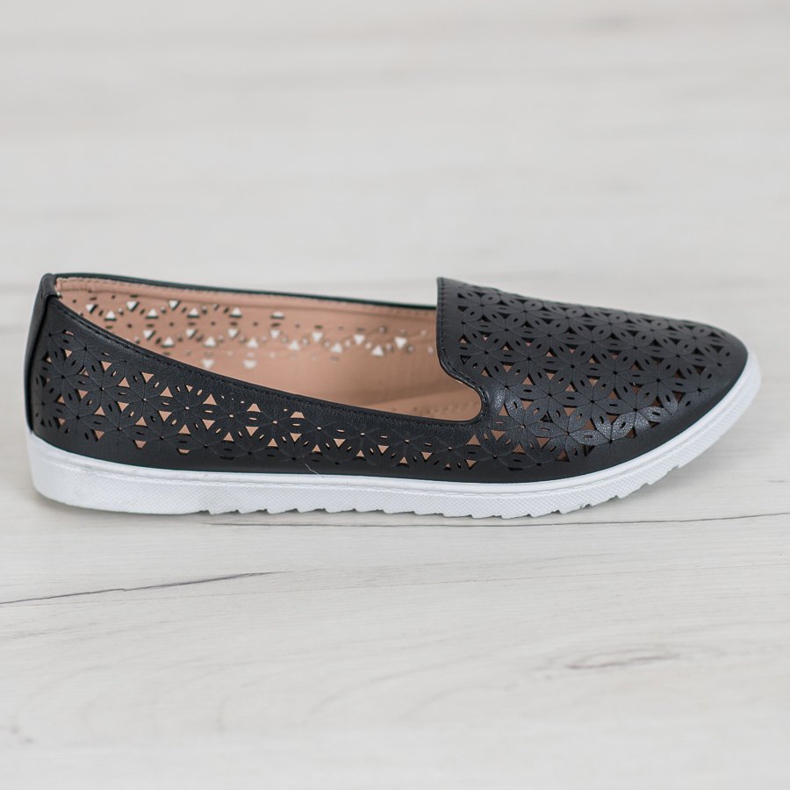 Renda Udobni ažurni lordovi crna 2