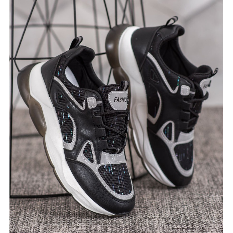 Via Giulia  Sportske modne tenisice crna 2