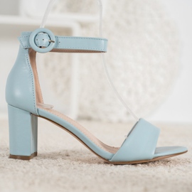 Evento Klasične sandale na visoku petu plava 2