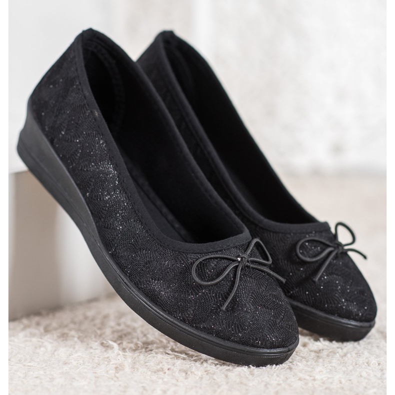 Evento Vinceza glitter pumpe crno 1