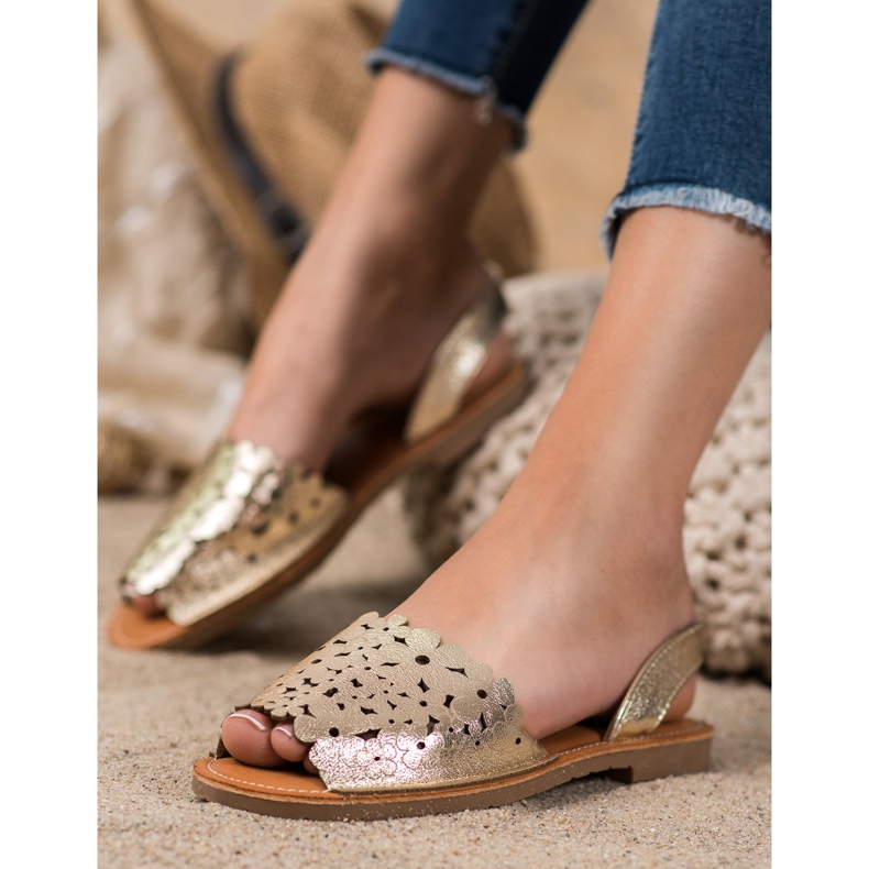 Evento Zlatne sandale na klizanje zlatna 1