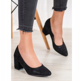 W. Potocki Klasične cipele s visokim potpeticama crna 1