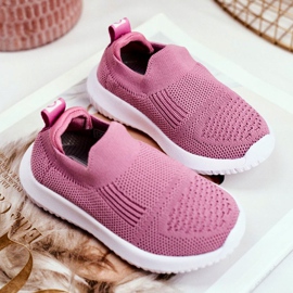 Apawwa Sportske dječje cipele Slip-On Pink Eltros ružičasta 2