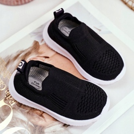 Apawwa Sportske dječje cipele Slip-On Black Eltros crno 2