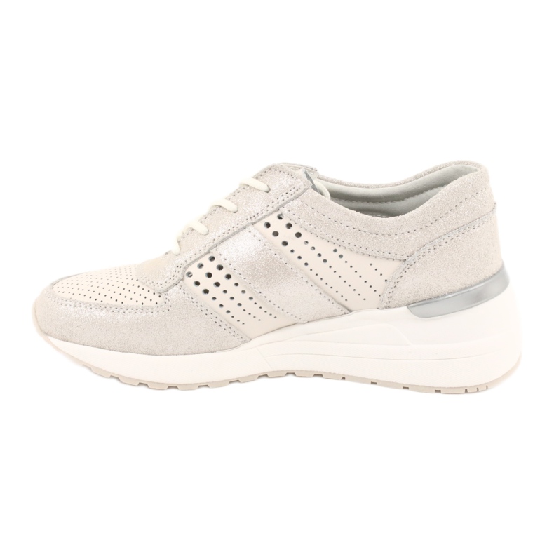 Jezzi Udobne sportske cipele na klinastu petu 20PB08-1641 bež 1