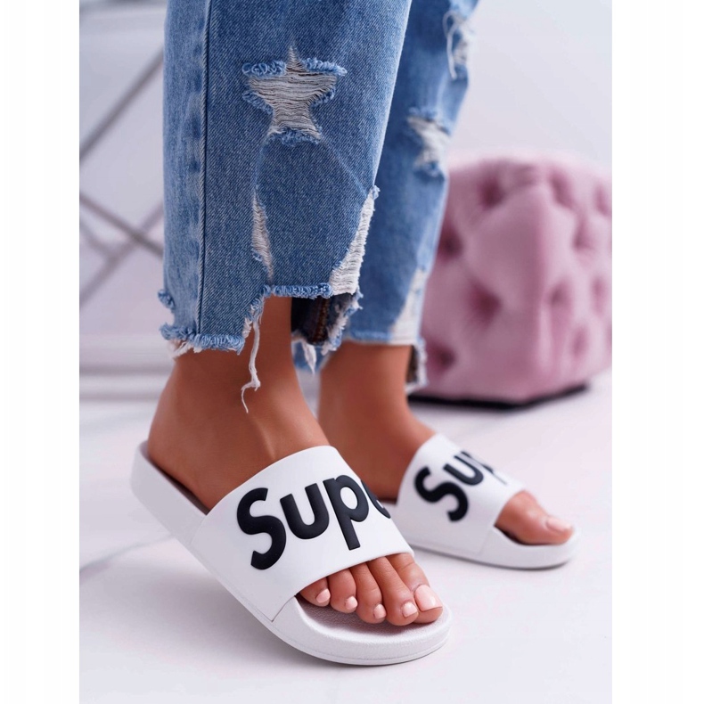 PS1 Ženske bijele papuče Super Losaria bijela 1