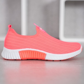 SHELOVET Ažurne sportske cipele ružičasta 2