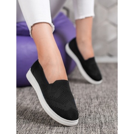 Via Giulia  Sliponi na platformi crno 1