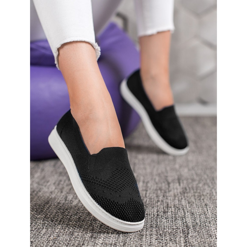 Via Giulia  Sliponi na platformi crna 1