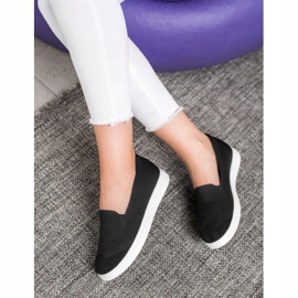 Via Giulia  Sliponi na platformi crna 2