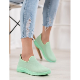 Super Mode Klizne sportske cipele zelena 1