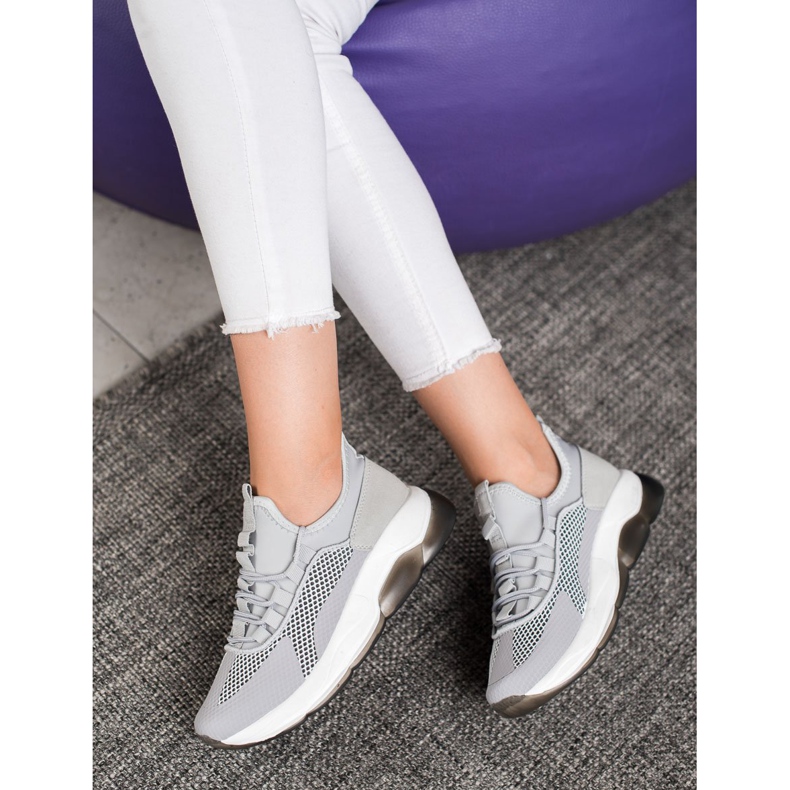 Via Giulia  Sportske tenisice u sivoj boji siva 1