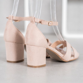 Mannika Sandale od antilopa smeđa 1