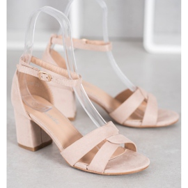 Mannika Sandale od antilopa smeđa 2