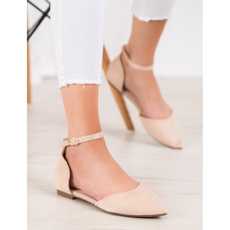 Diamantique Klasične pumpe sa kopčom smeđa 1