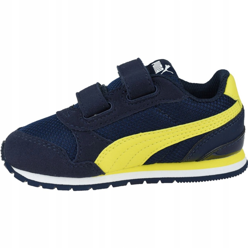 Puma St Runner V 2 dojenčad Jr 367137-09 tamnoplava žuta boja 1