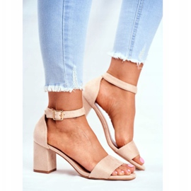 Vinceza Ženske sandale Suede Bež Sve više i više! 2