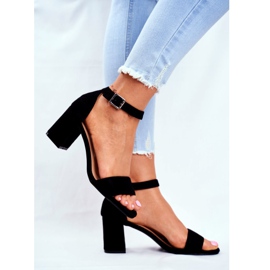 Vinceza Ženske sandale od antilopa Crne sve više i više! crna 2