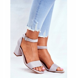 Vinceza Ženske sandale Suede Grey Sve više i više! siva 1