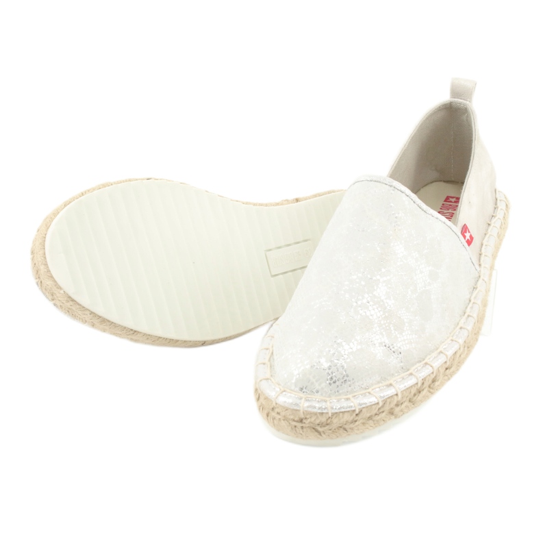 Big Star Espadrile velike zvijezde 274A514 srebro siva 5