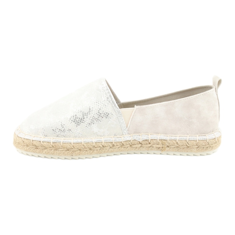 Big Star Espadrile velike zvijezde 274A514 srebro siva 3
