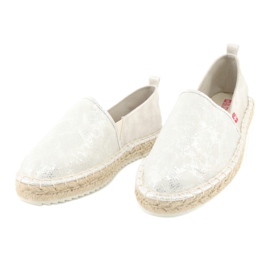 Big Star Espadrile velike zvijezde 274A514 srebro siva 4
