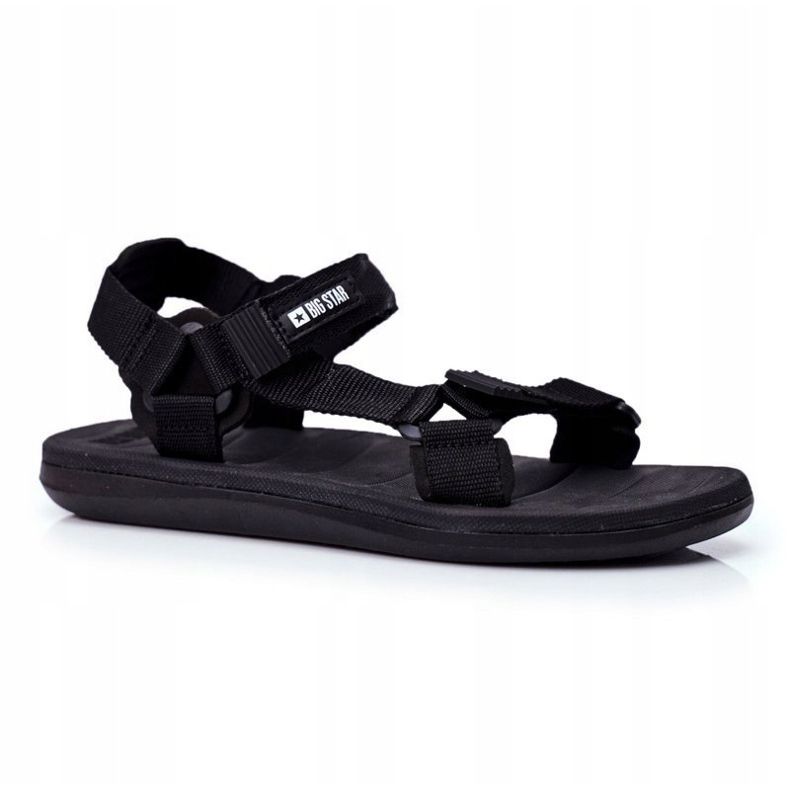 Muške sportske sandale Black Big Star FF174499 crno 1
