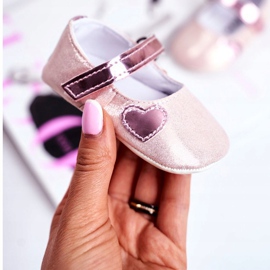 Apawwa Dječje tenisice Čičak krštenje Pink Bellawa ružičasta 2