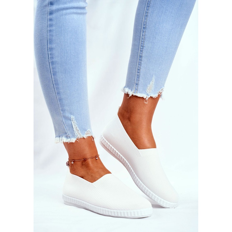 Ženske tenisice Slip-on tenisice bijele Grigio bijela 1