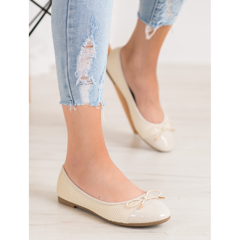 Diamantique Balerine s mrežom smeđa 1