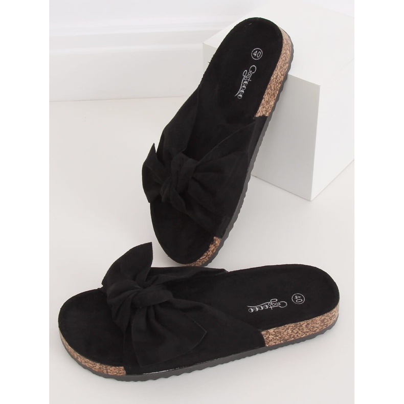 Crne plute papuče G-580 Crne crna 1