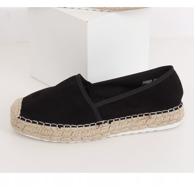 Crne ženske espadrile JH90P Crne crno 1