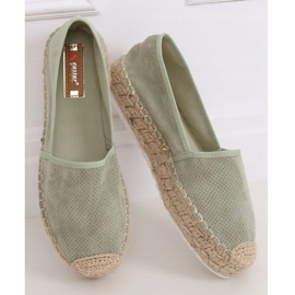 Ženske akvamarinske espadrile JH90P Green zelena 1