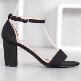Anesia Paris Sandale s visokim potpeticama crna 2