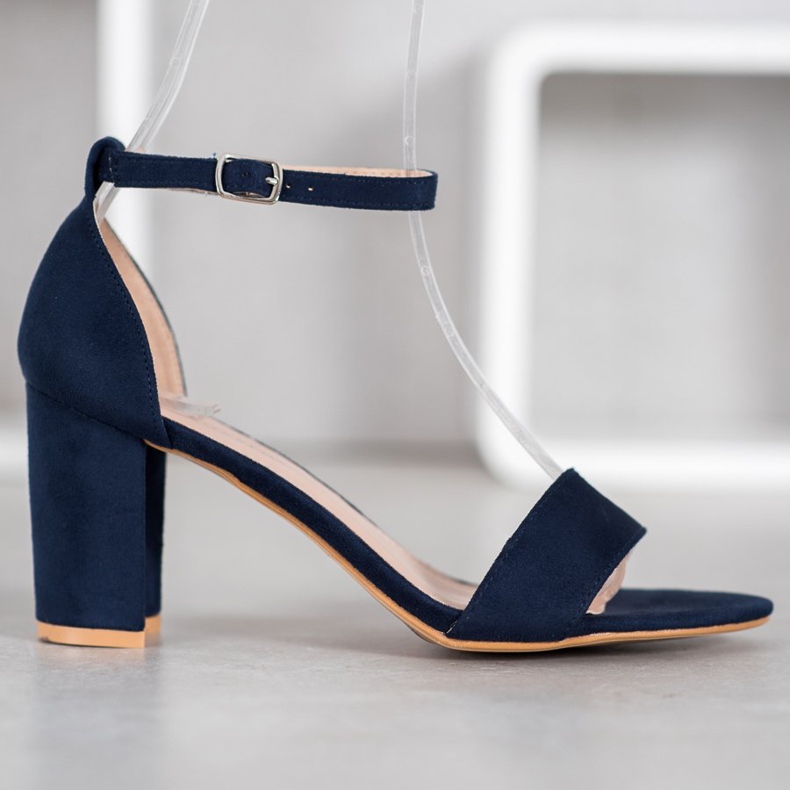 Anesia Paris Sandale s visokim potpeticama plava 2