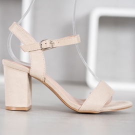 Nio Nio Sandale na šanku smeđa 2