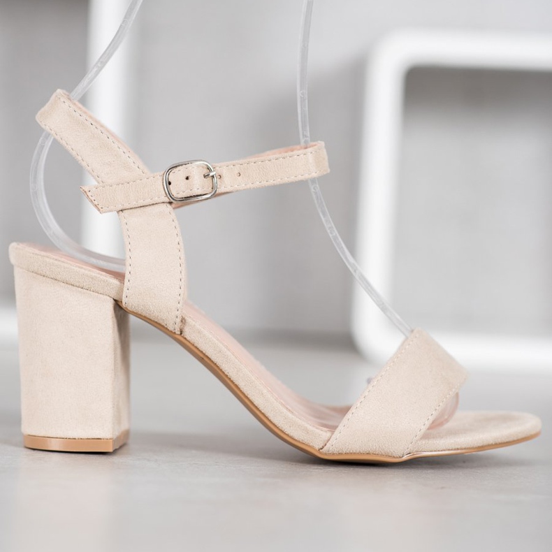 Nio Nio Sandale na šanku smeđa 2