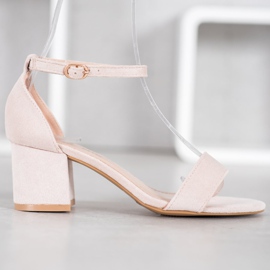 Nio Nio Udobne sandale na šanku smeđa 2