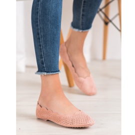 Small Swan Ažurne balerine ružičasta 2