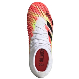 Kopačke Adidas Predator Dracon 20.1 Fg Jr EG1608 višebojan bijela 2
