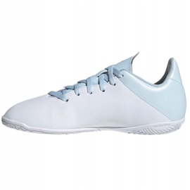Unutarnje cipele adidas X 19,4 U Jr EF1624 višebojan bijela 2