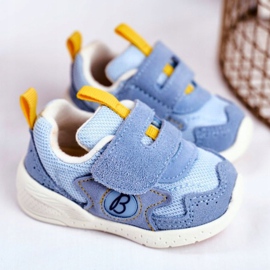 Apawwa Sportska dječja obuća Velcro Suede Blue Malbred plava 2