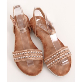 Šampanjec ženske sandale HT-68 Champagne višebojan ružičasta 1