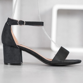 Diamantique Ležerne sandale na šanku crna 2