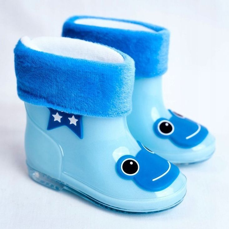 Gumene galoše za djecu Blue Frog plava 1