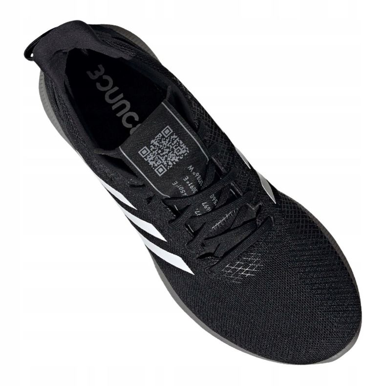 Cipele za trčanje adidas SenseBOUNCE + Street M EF0329 crno siva 1