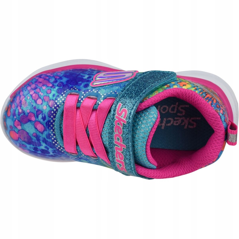 Skechers Wavy-Lites Jr 81385N-MLT raznobojna zelena 2