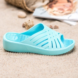 Bona Udobne lagane papuče plava 2