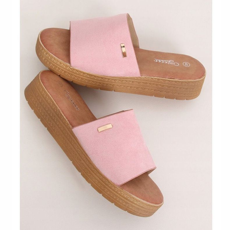 Ružičaste ženske ružičaste papuče G-576 Pink ružičasta 1